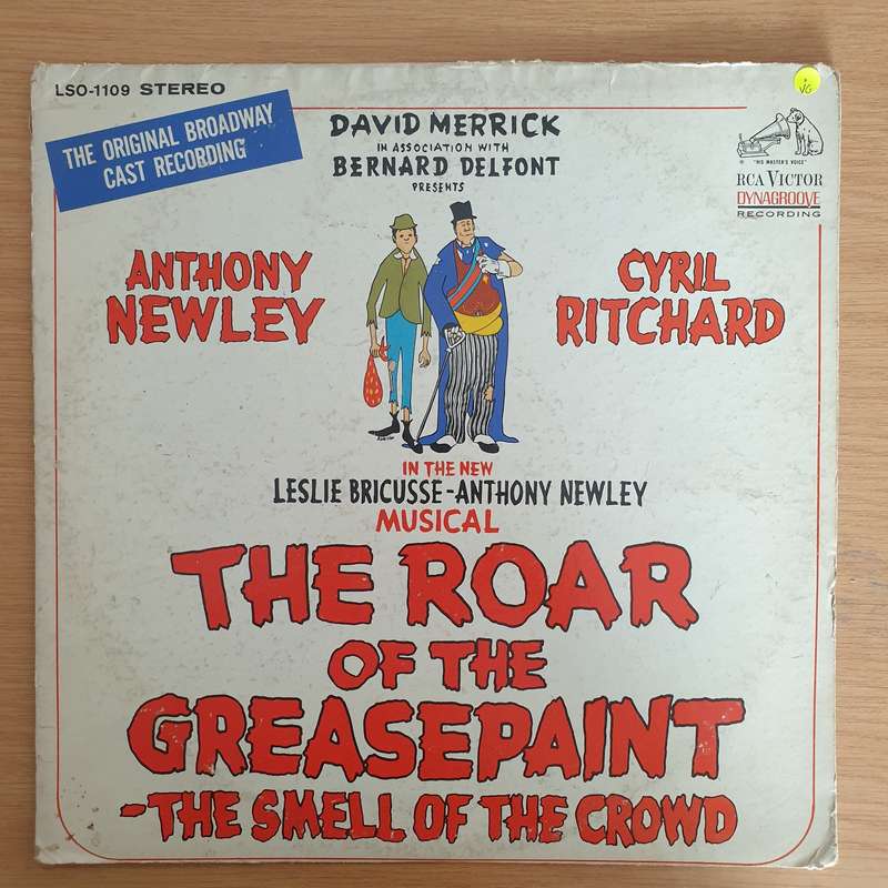 The Roar Of The Greasepaint - The Smell Of The Crowd  Anthony Newley, Cyril Ritchard  Vinyl...