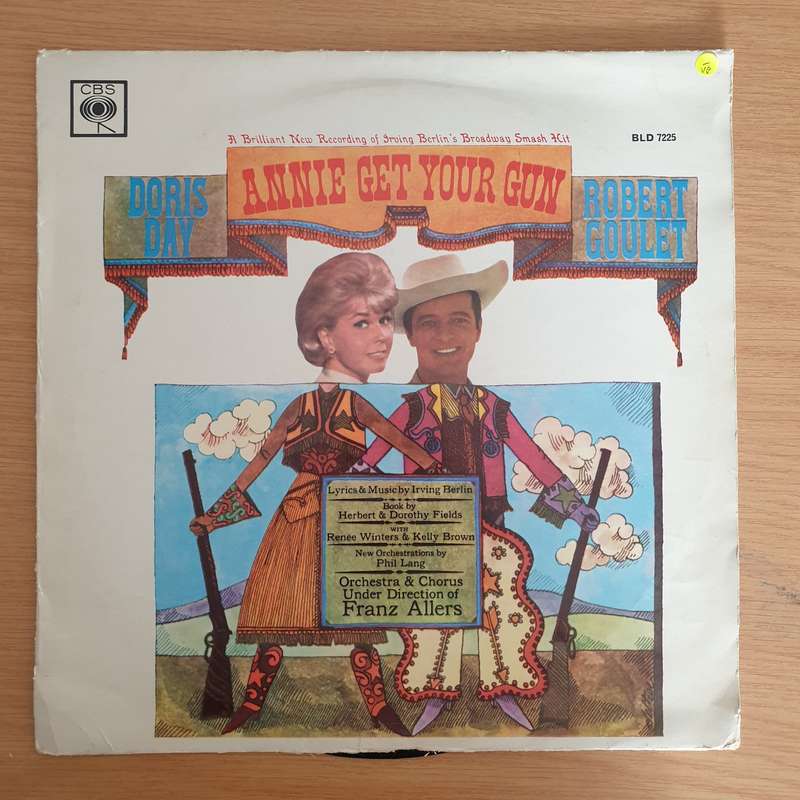 Annie Get Your Gun  - Doris Day, Robert Goulet  Vinyl LP Record  (VG-)