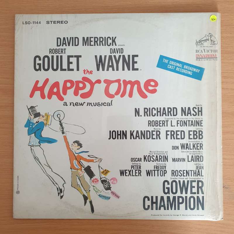 The Happy Time - The Original Broadway Cast Recording   John Kander, Fred Ebb - Robert Goulet,...