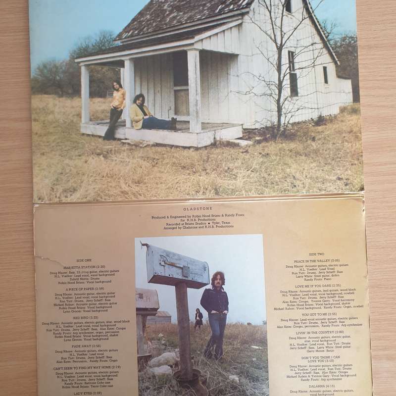 Gladstone  Gladstone   Vinyl LP Record (VG+)