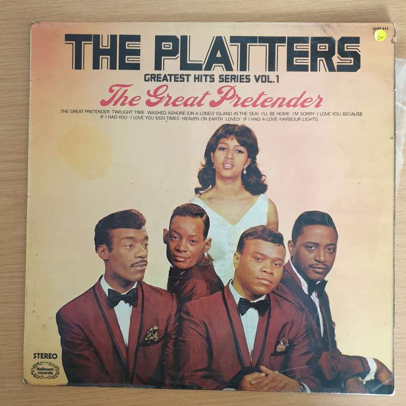 The Platters  The Great Pretender  Vinyl LP Record  (G+)