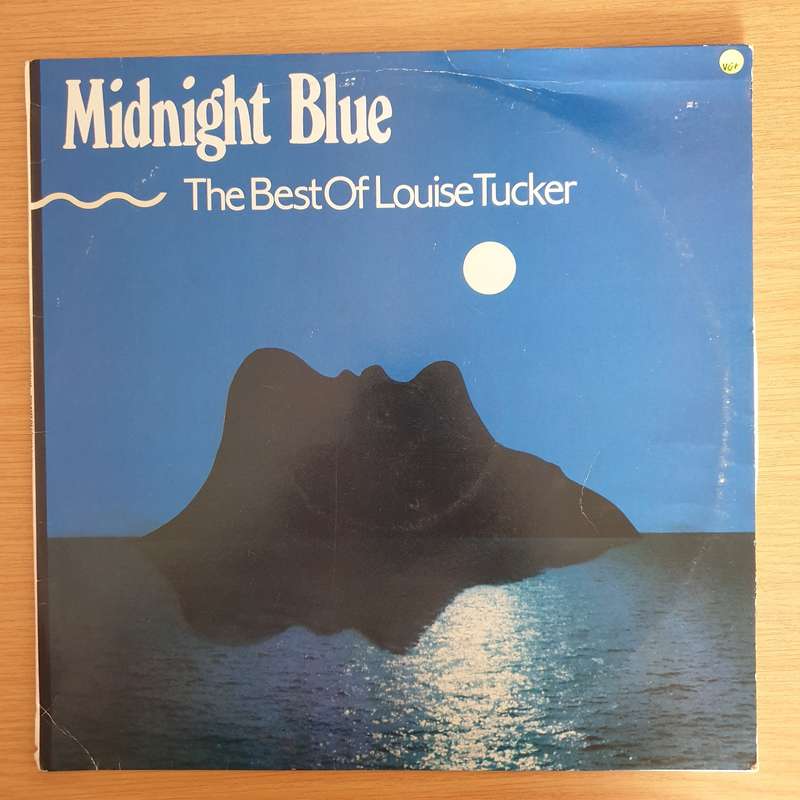 Louise Tucker  Midnight Blue - The Best Of Louise Tucker   Vinyl LP Record (VG+)