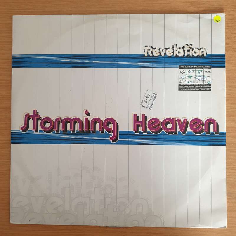 Storming Heaven  Revelation   Vinyl LP Record (VG+)