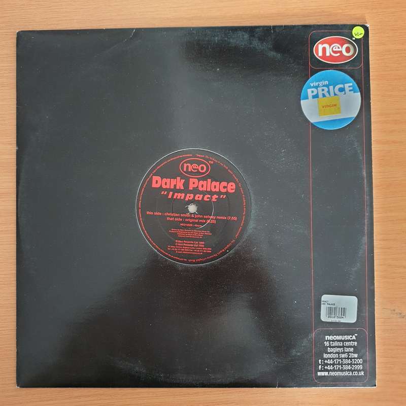 Dark Palace  Impact   Vinyl LP Record (VG+)