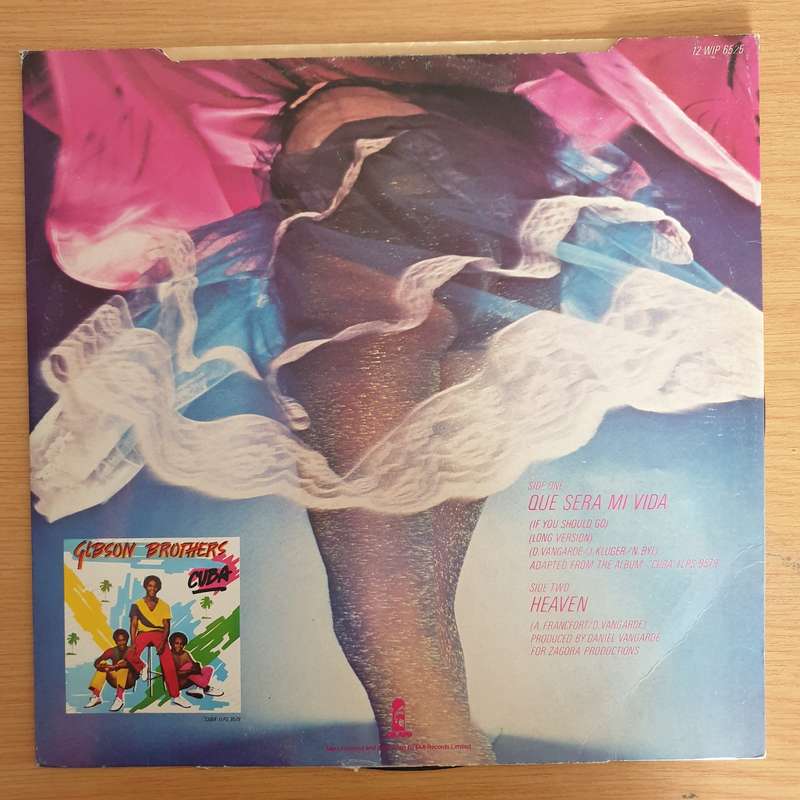 Gibson Brothers  Que Sera Mi Vida   Vinyl LP Record (VG)