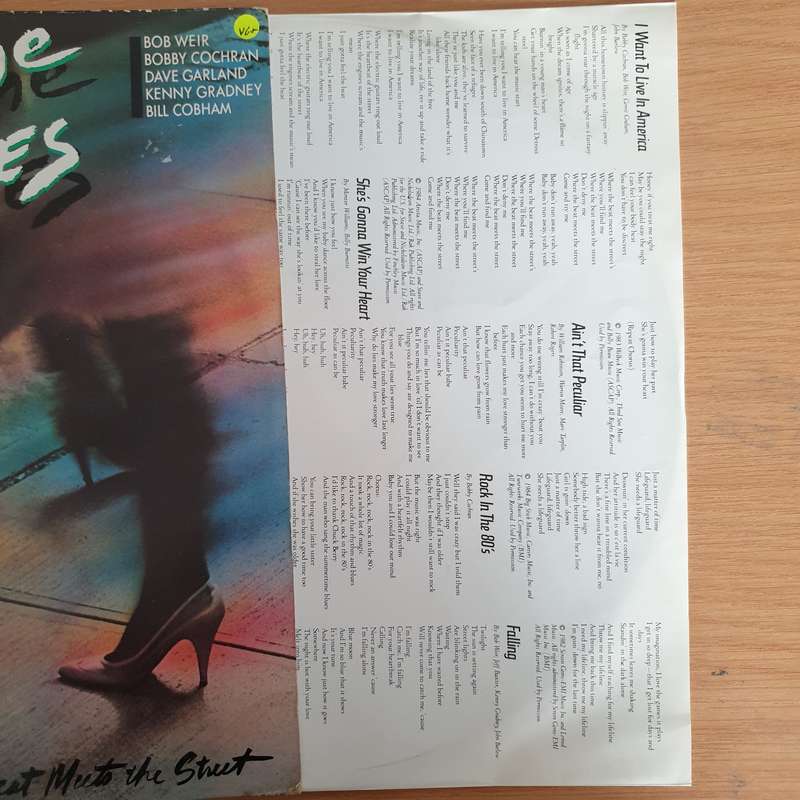 Bobby And The Midnites  Where The Beat Meets The Street   Vinyl LP Record (VG+)