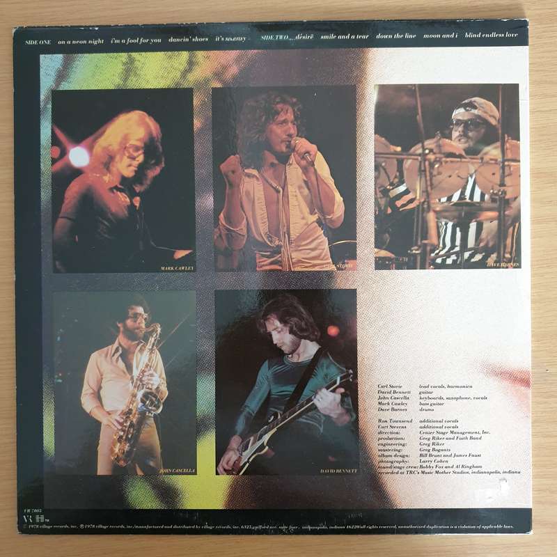 Faith Band  Rock'n Romance   Vinyl LP Record (VG+)