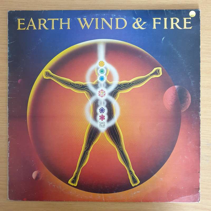 Earth, Wind & Fire  Powerlight  - Vinyl LP Record (VG)