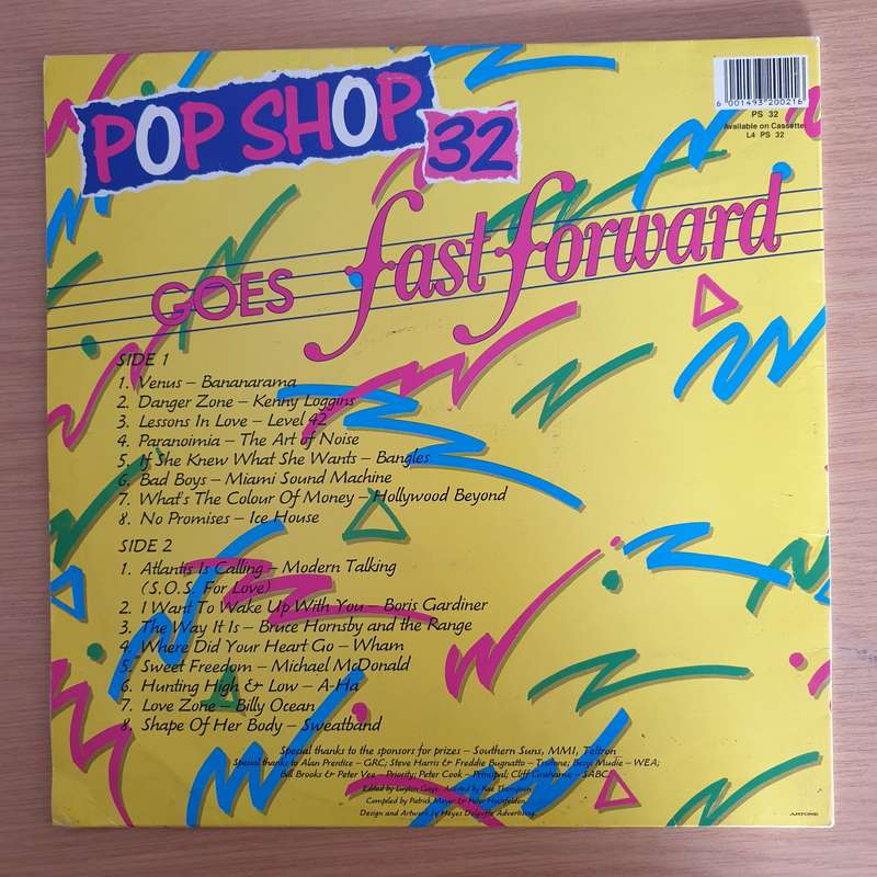 Pop Shop Vol 32 - Original Artists   Vinyl LP Record (VG+)