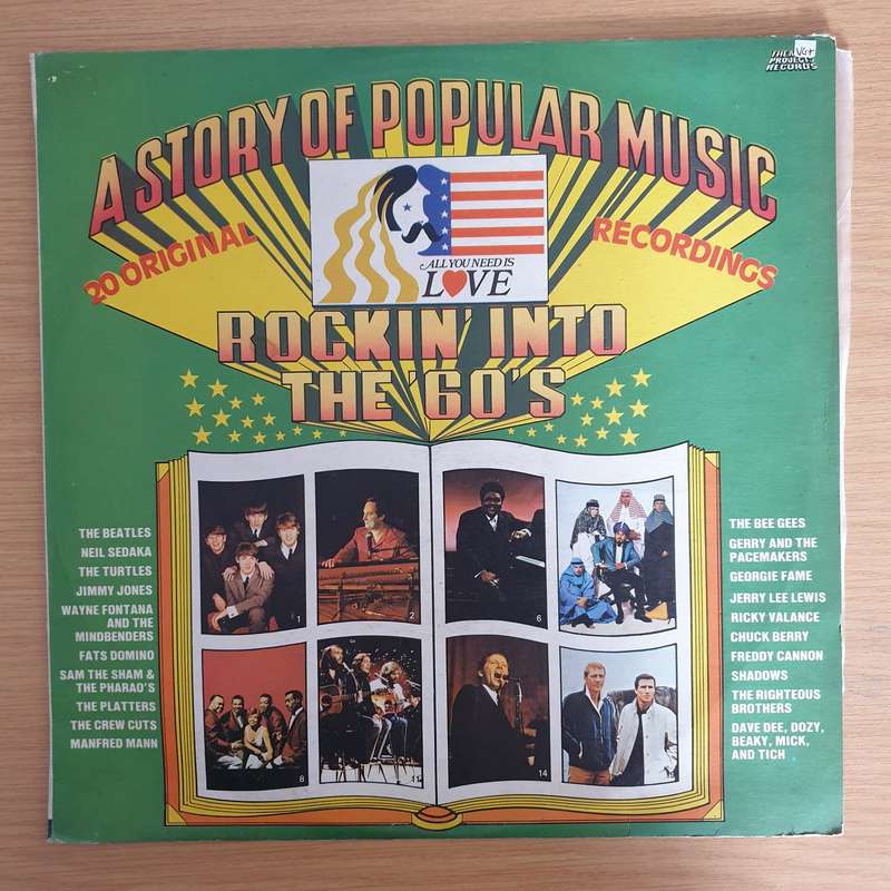 Rocking Into The 60's - 20 Original Recordings  -  Vinyl LP Record (VG+)