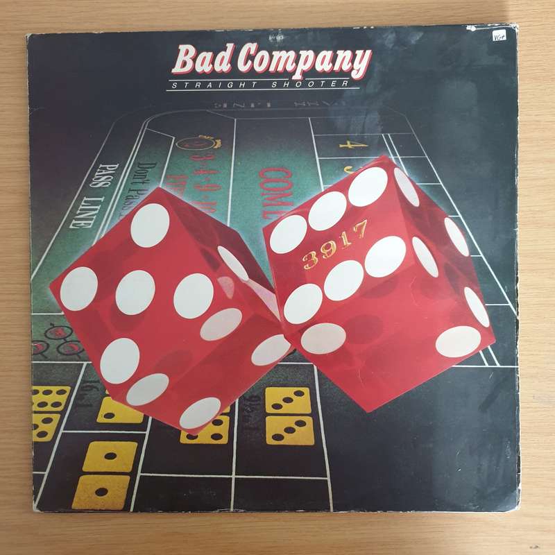 Bad Company - Straight Shooter -  Vinyl LP Record (VG+)