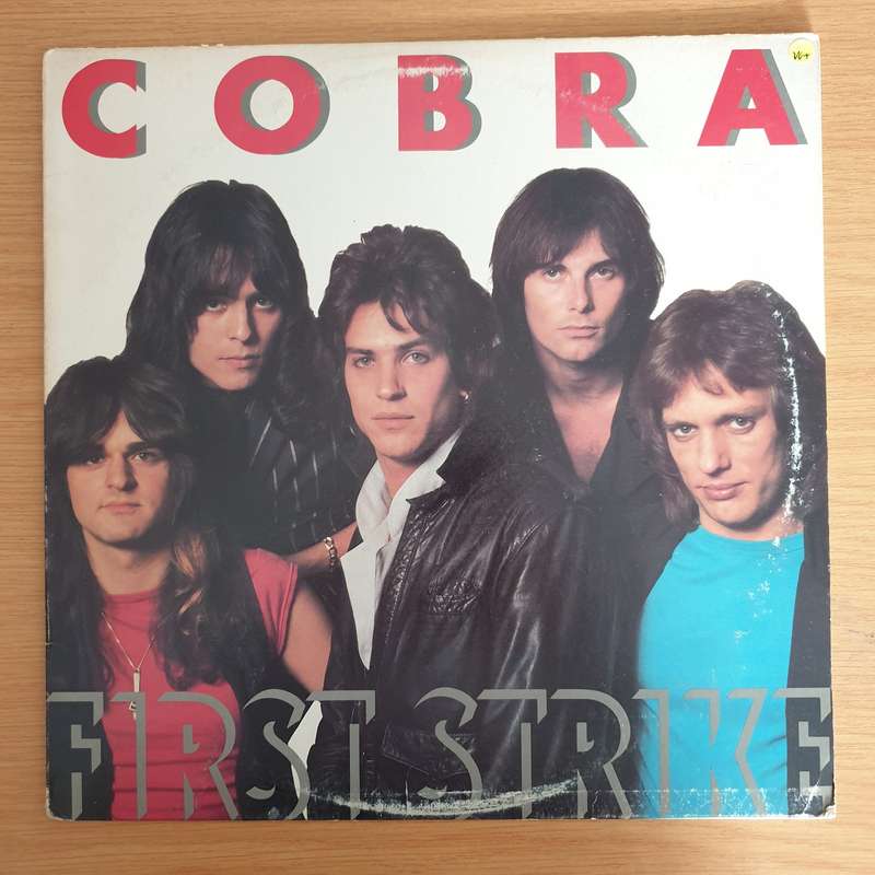Cobra   First Strike   Vinyl LP Record (VG+)
