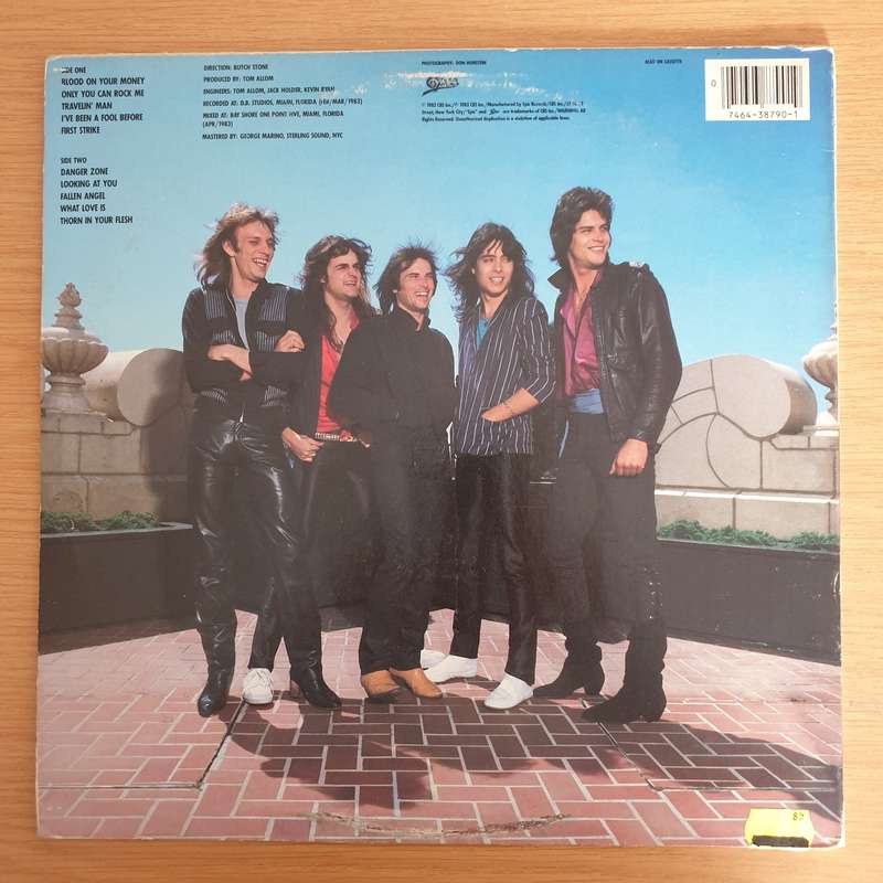 Cobra   First Strike   Vinyl LP Record (VG+)