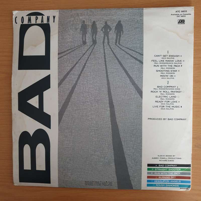 Bad Company - 10 from 6 - The Best of Bad Company - Vinyl LP Record  (VG-)