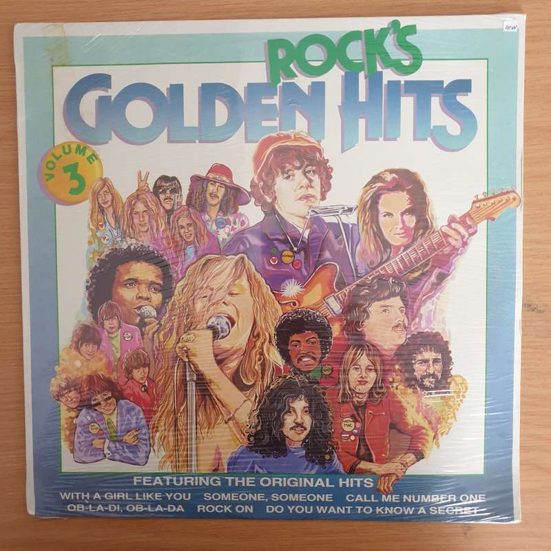 Rock's Golden Hits - Vol 3 -  Vinyl LP Record - Sealed