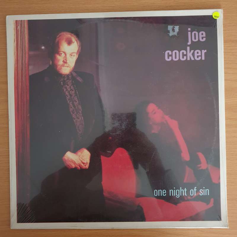 Joe Cocker - One Night of Sin -  Vinyl LP Record - Sealed