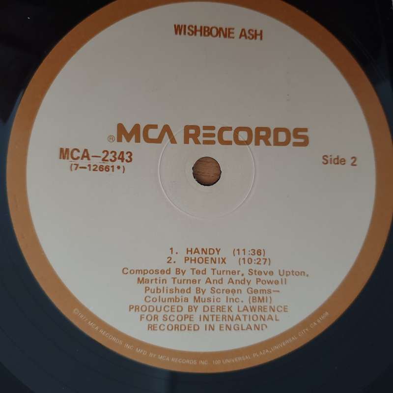 Wishbone Ash  Wishbone Ash (US) - Vinyl LP Record  (VG+)