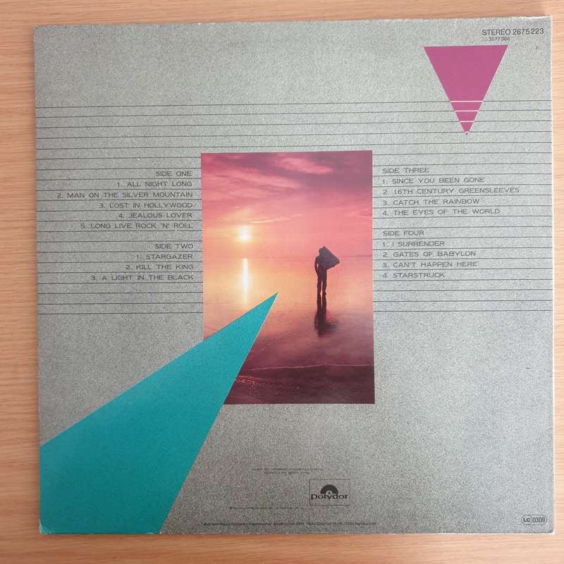 Rainbow  The Best Of Rainbow - Double Vinyl LP Record (VG+)