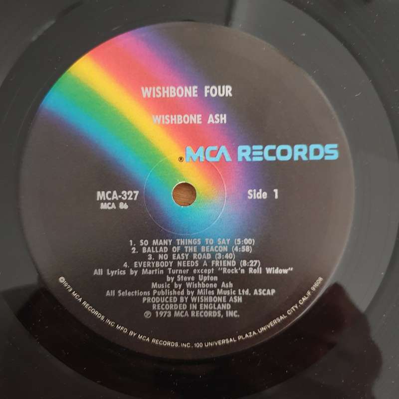 Wishbone Ash  Wishbone Four (US) - Vinyl LP Record (VG+)