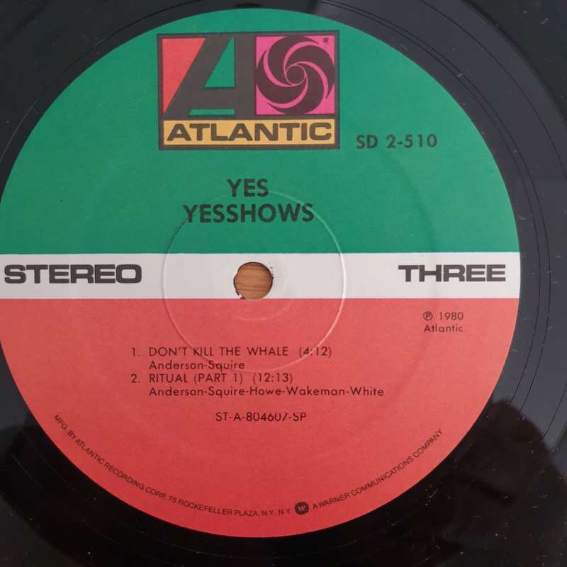 Yes  Yesshows (US) - Double Vinyl LP Record (VG+)