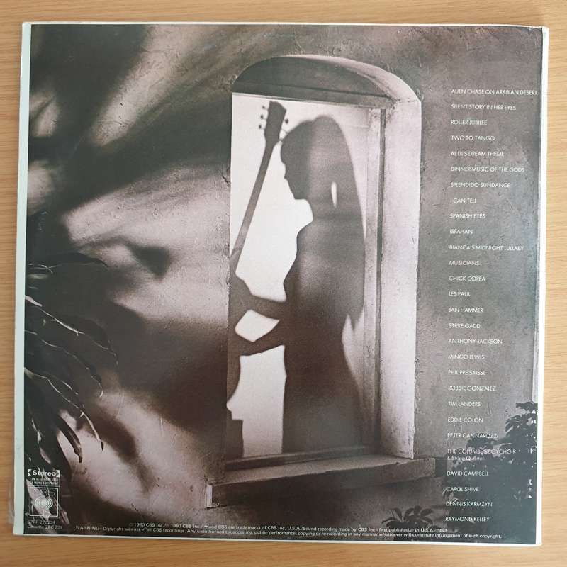 Al Di Meola  Splendido Hotel - Double Vinyl LP Record (VG+)