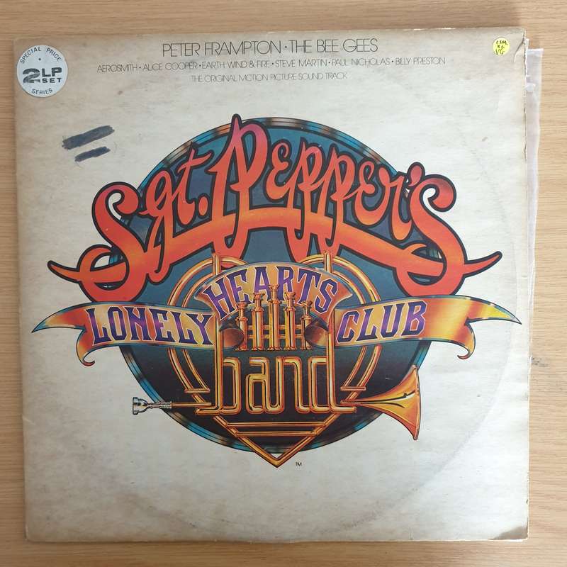Sgt. Pepper's Lonely Hearts Club Band - Peter Frampton/ Bee Gees (Rhodesia) - Double Vinyl LP Rec...