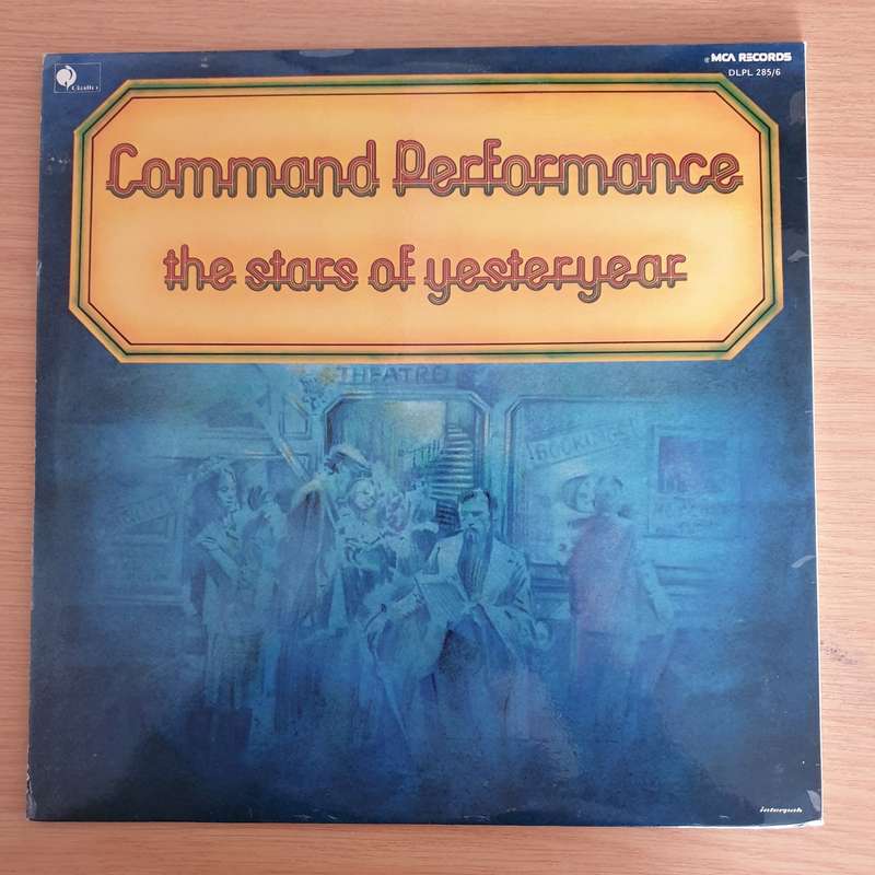 Command Performance - The Stars of Yesteryear - Original Artists - Double Vinyl LP Record  (VG+)