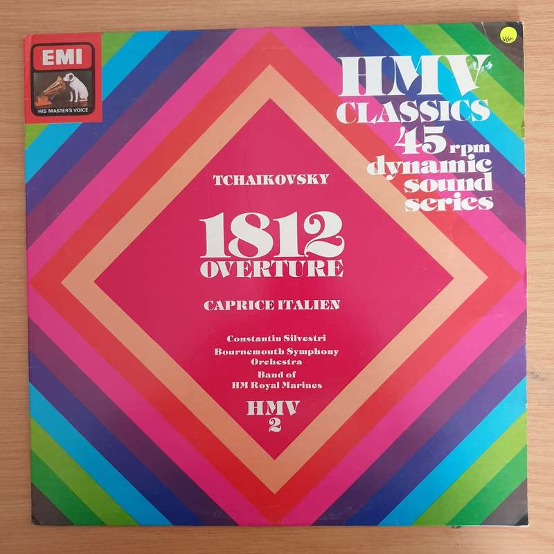 Tchaikovsky 1812 Overture - HMV Classics Dynamic Sound Series- 45 RPM - Vinyl LP Record  (VG+) (C...