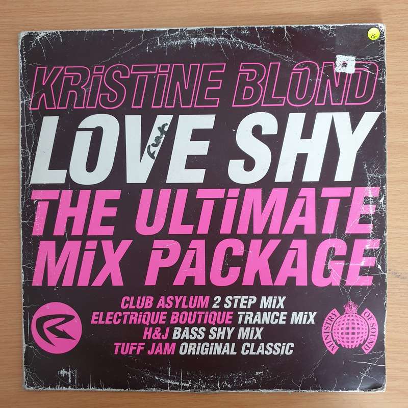Kristine Blond  Love Shy (The Ultimate Mix Package) - Vinyl LP Record (VG)