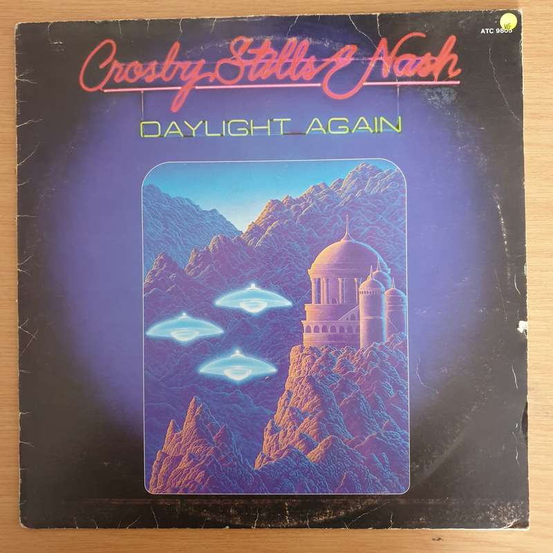 Crosby, Stills & Nash  Daylight Again - Vinyl LP Record (VG)