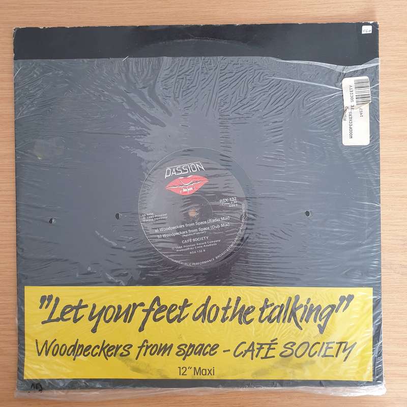 Café Society  Woodpeckers From Space -  Vinyl LP Record (VG+)