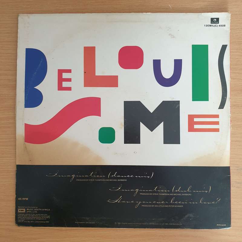 Belouis Some  Imagination - 12" 45 RPM - Vinyl LP Record (VG+)