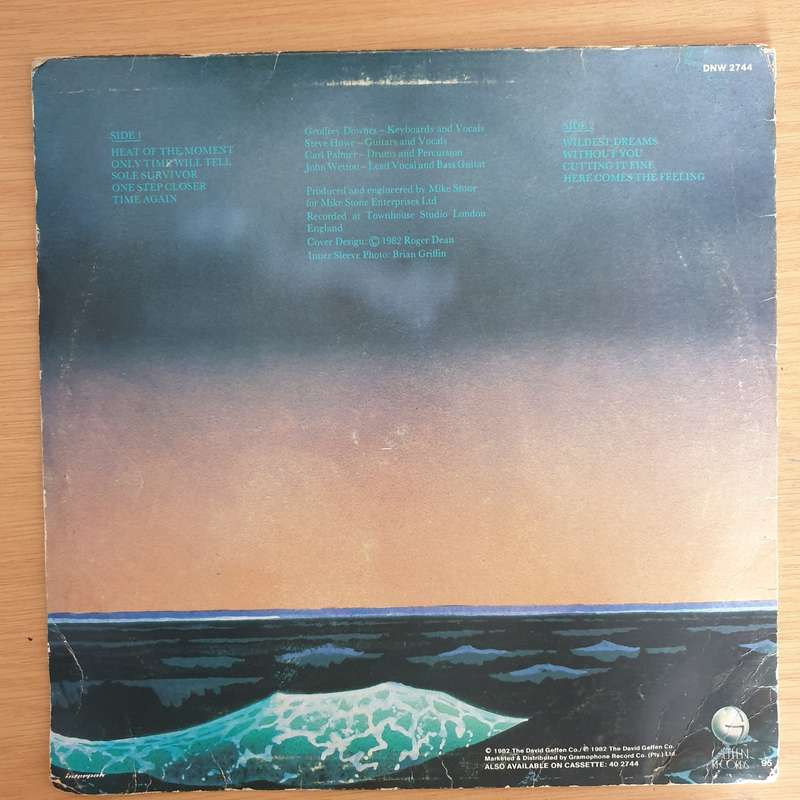 Asia  Asia - Vinyl LP Record (VG)