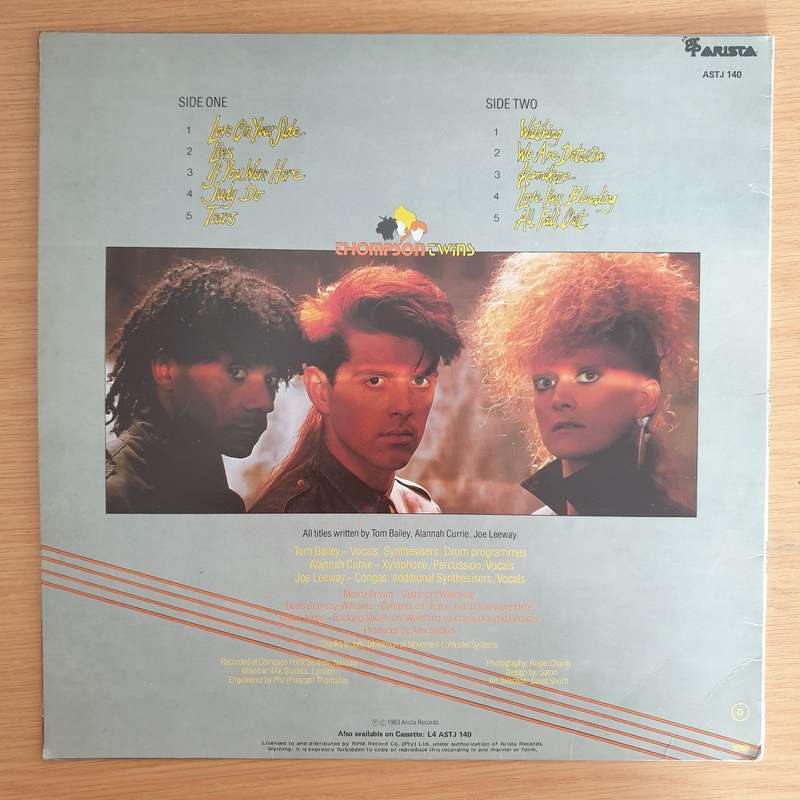 Thompson Twins - Quick Step & Side Kick - Vinyl LP Record  (VG+)