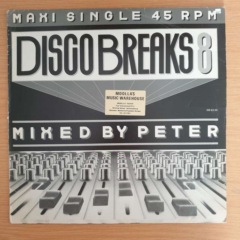 Disco Breaks 8 - Mixed by Peter - Vinyl LP Record (VG)