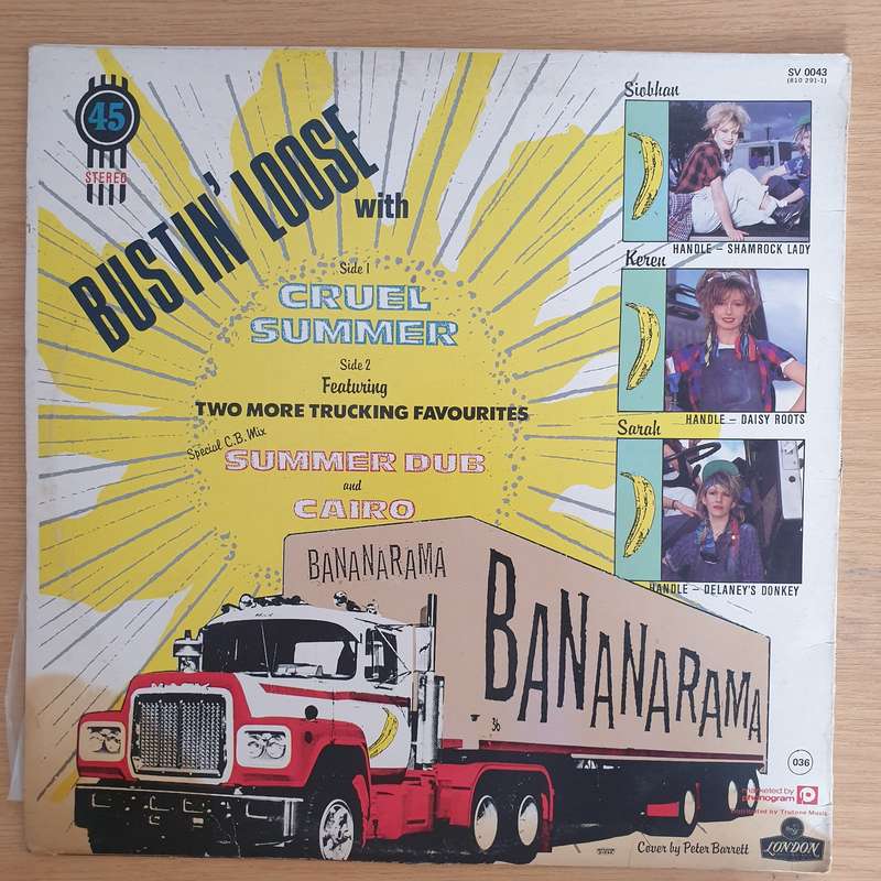 Bananarama  Cruel Summer - Vinyl LP Record (VG+)