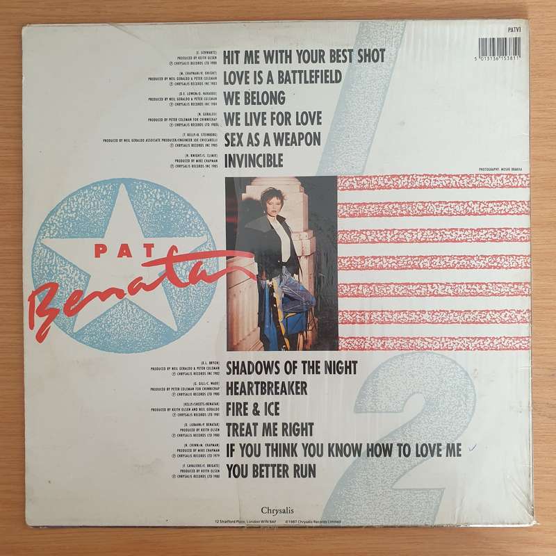 Pat Benatar  Best Shots - Vinyl LP Record (VG+)