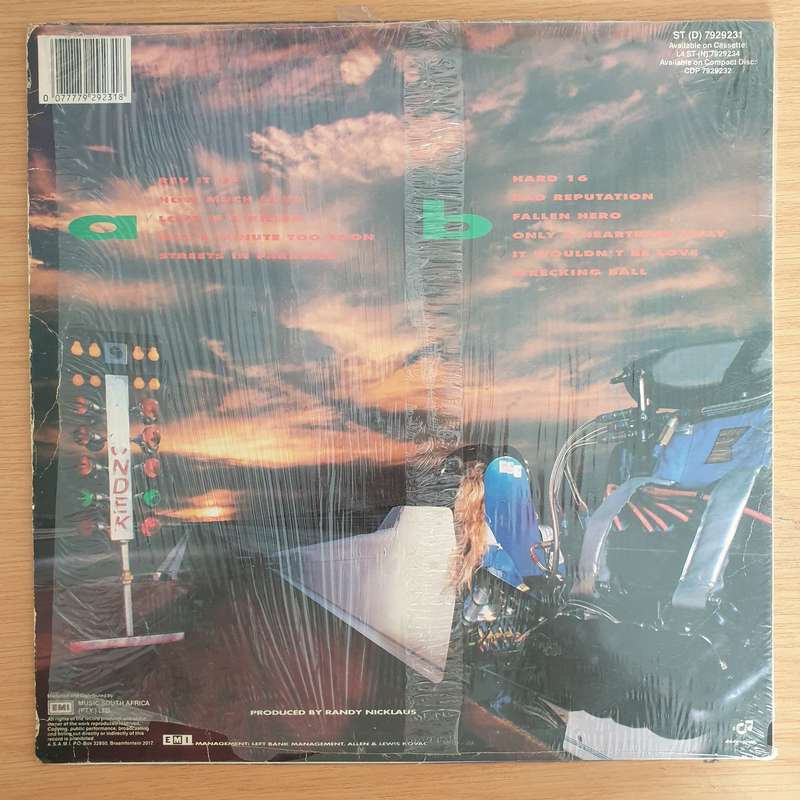 Vixen  Rev It Up - Vinyl LP Record (VG)