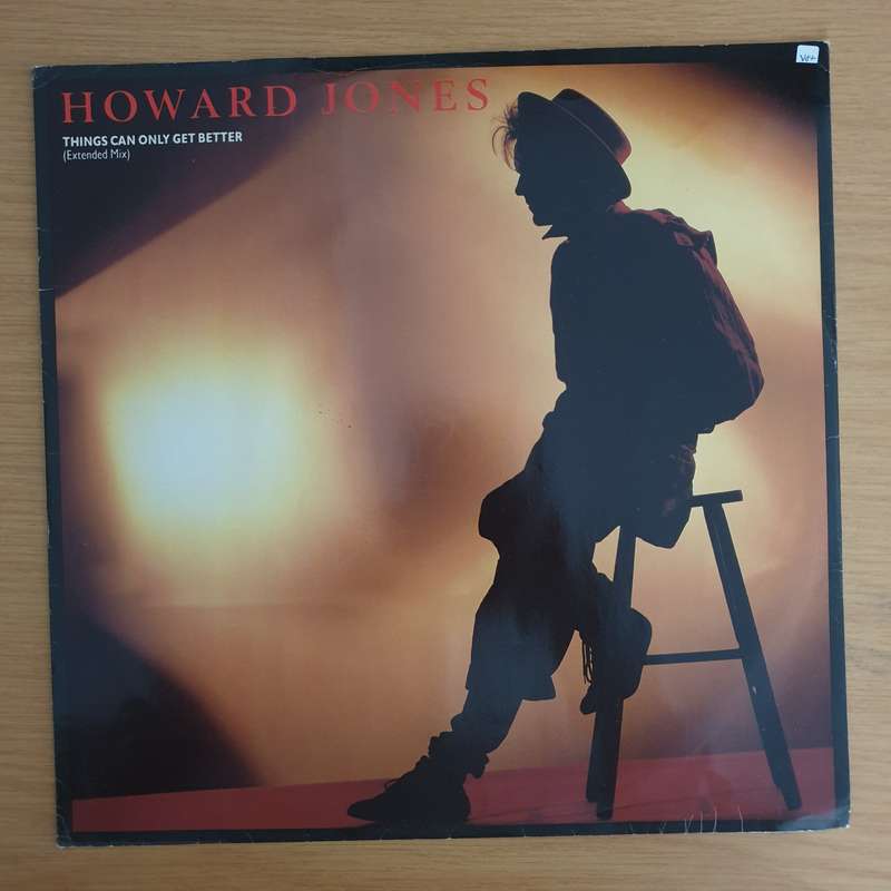 Howard Jones  Things Can Only Get Better (Extended Mix) - Vinyl LP Record (VG+)