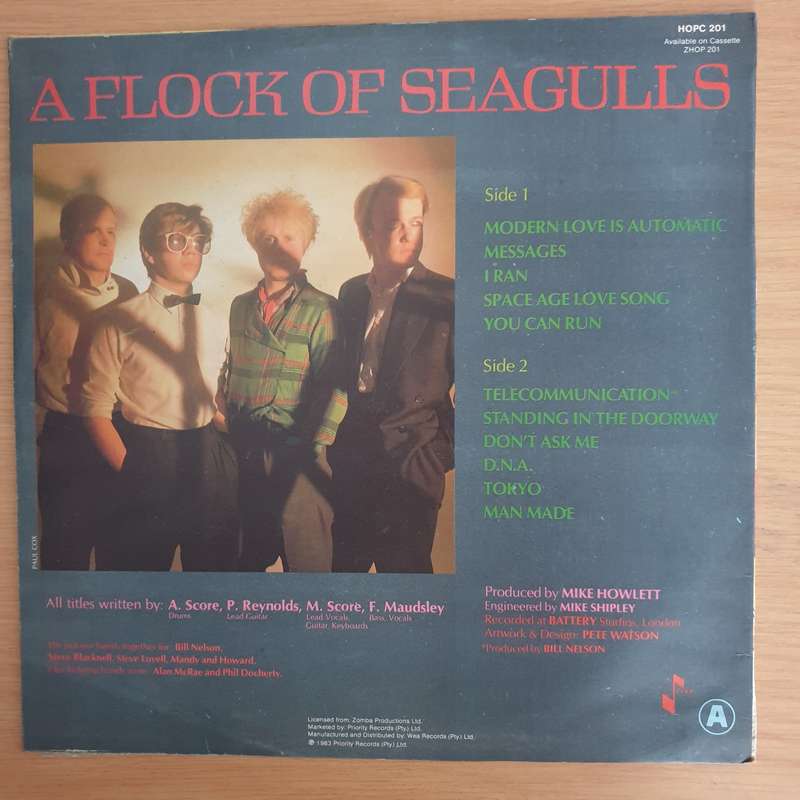 A Flock Of Seagulls  A Flock Of Seagulls - Vinyl LP Record (VG+)