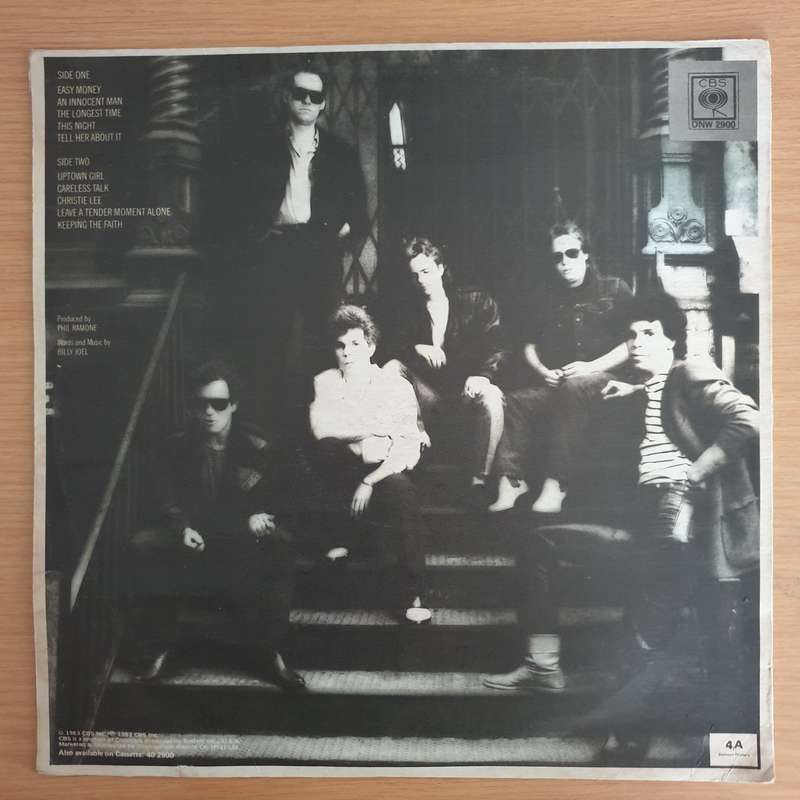 Billy Joel  An Innocent Man (Rhodesia) - Vinyl LP Record (VG+)