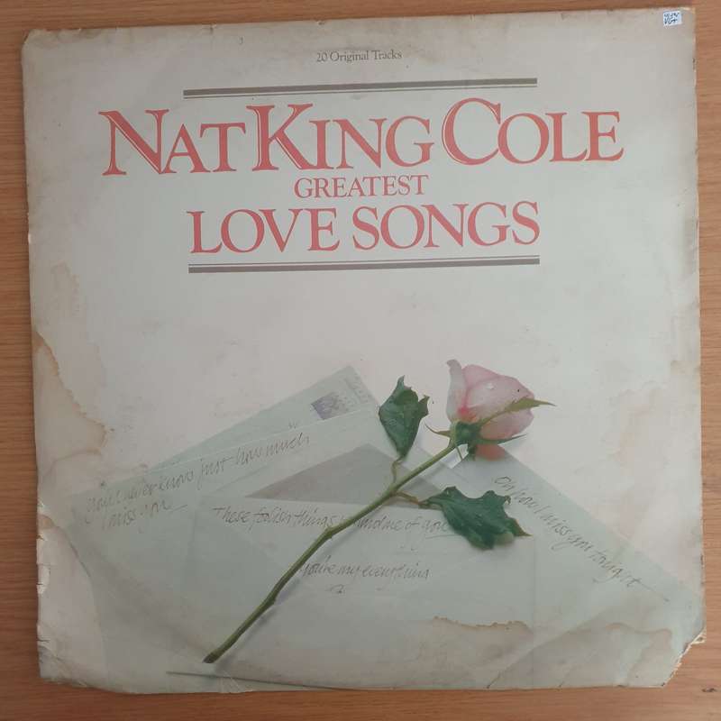 Nat King Cole - Greatest Love Songs - 20 Original Tracks  - Vinyl LP Record  (VG+)