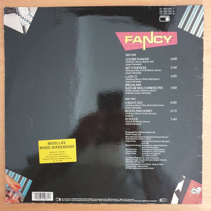 Fancy  Get Your Kicks - Vinyl LP Record (VG)