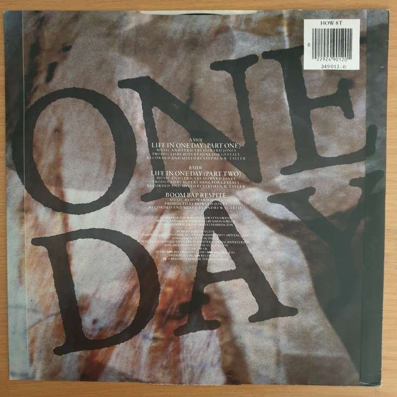 Howard Jones  Life In One Day - Vinyl LP Record (VG)