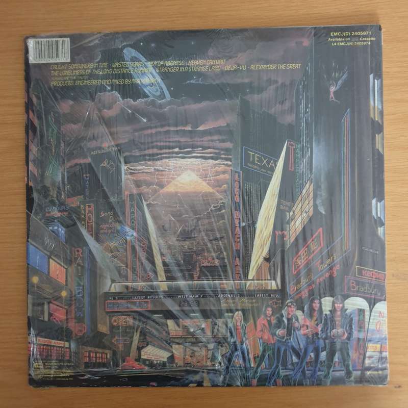 Iron Maiden  Somewhere In Time - Vinyl LP Record (VG+)