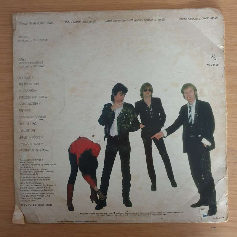 Pretenders  Pretenders - Vinyl LP Record (VG)