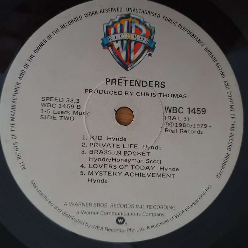 Pretenders  Pretenders - Vinyl LP Record (VG)