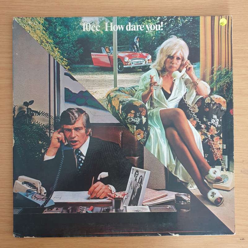 10cc  How Dare You! (US) - Vinyl LP Record (VG+)