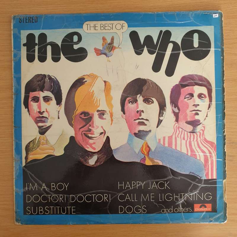 The Who  The Best Of The Who  Vinyl LP Record  (G+)