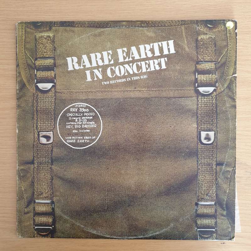 Rare Earth  Rare Earth In Concert - Double Vinyl LP Record (VG)